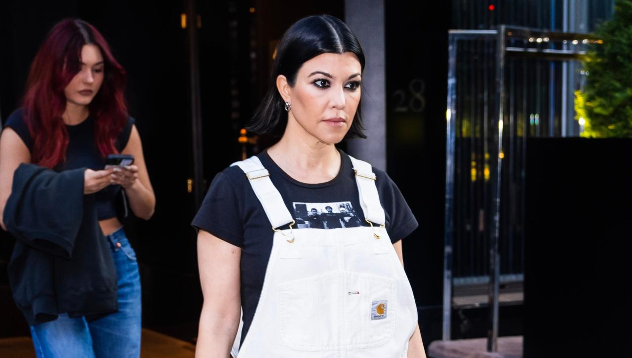 Kourtney Kardashian Reveals Workout Routine She’s Following 7 Weeks After Giving Birth to Son Rocky