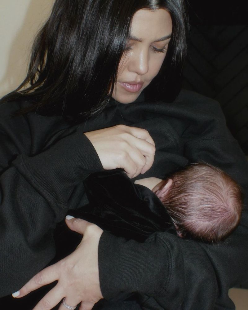 Kourtney Kardashian 1st photos baby Rocky
