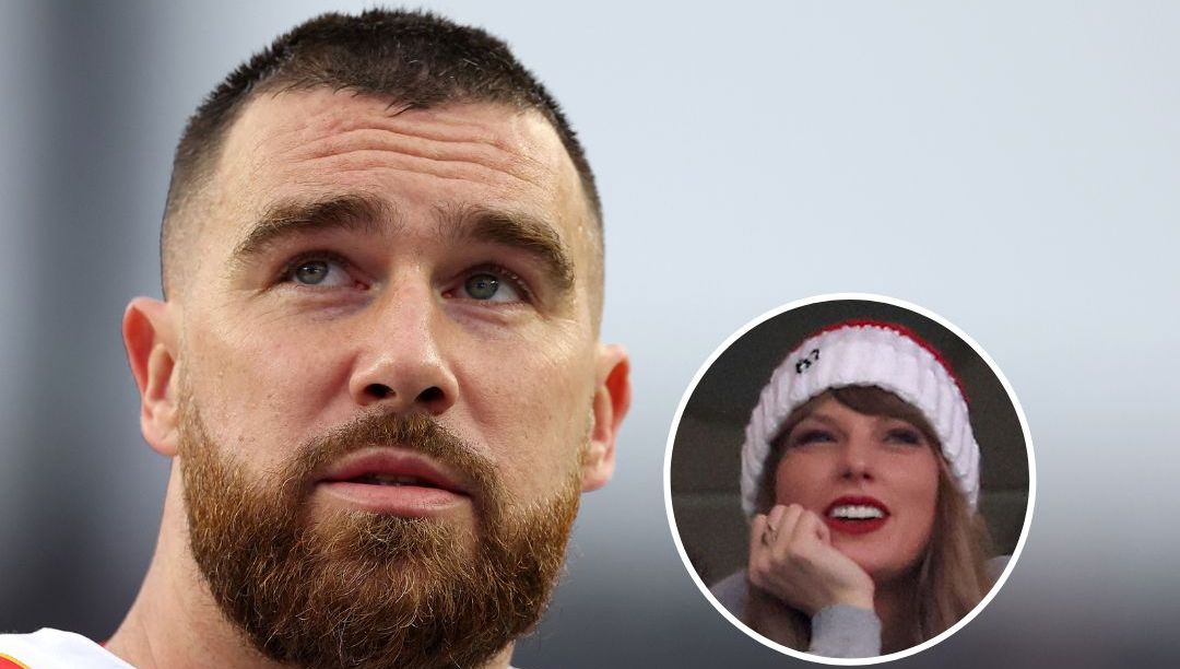 Travis Kelce Signs ‘Swelce’ Jersey for Chiefs Fan Auction in Honor of Taylor Swift Relationship