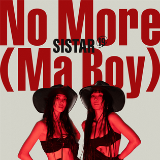 Cover art for NO MORE (MA BOY) by SISTAR19