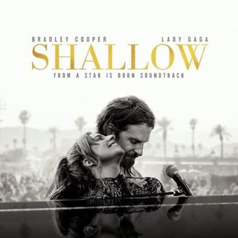 Cover art for Shallow by Lady Gaga & Bradley Cooper