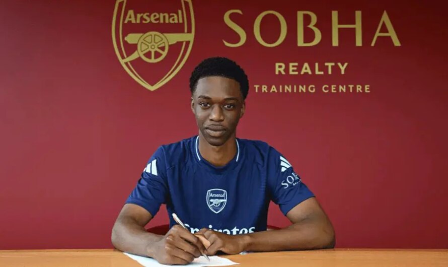 Kamara reacts to signing contract with Arsenal