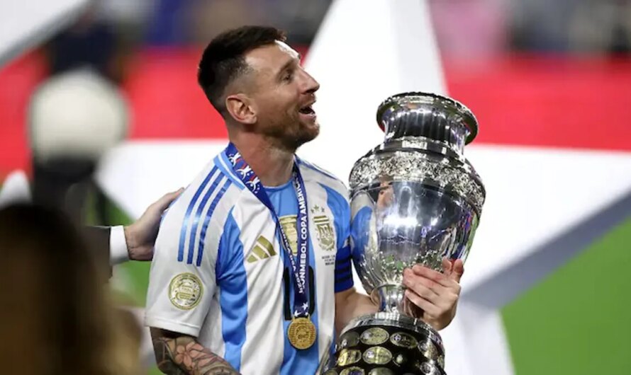 Copa America 2024: Messi becomes player with most trophies in football history